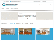 Tablet Screenshot of mydallasrealestate.com